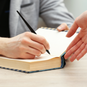 A Signed Copy – Leave Name in Cart Comments